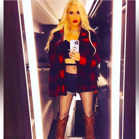 Divine Heritage Fringe Coat in Red Clover & Onyx - Picture 3 of 6